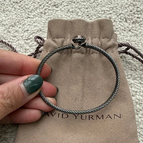 David Yurman Twisted Cable Bracelet - Picture 4 of 9